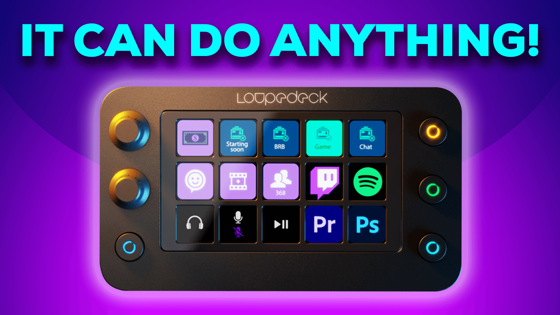How to Use Loupedeck Live S to Manage Your Stream – Stream Designz