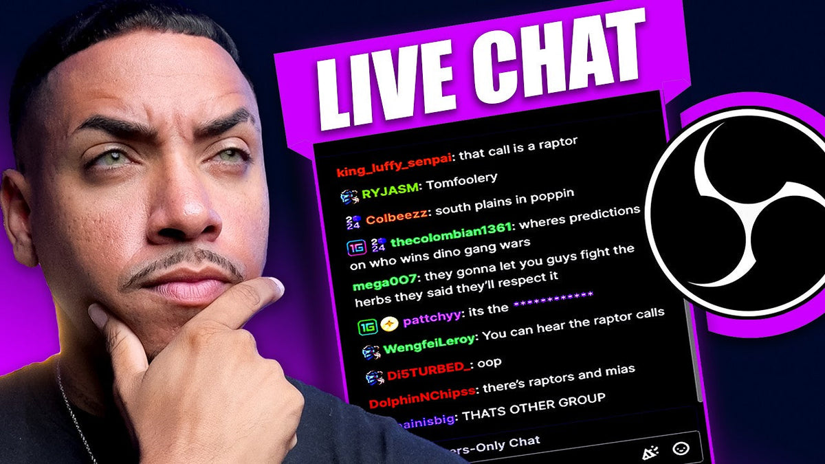 OBS Studio Adding Stream Chat Overlay to Your Stream (Twitch, YouTube, Kick)