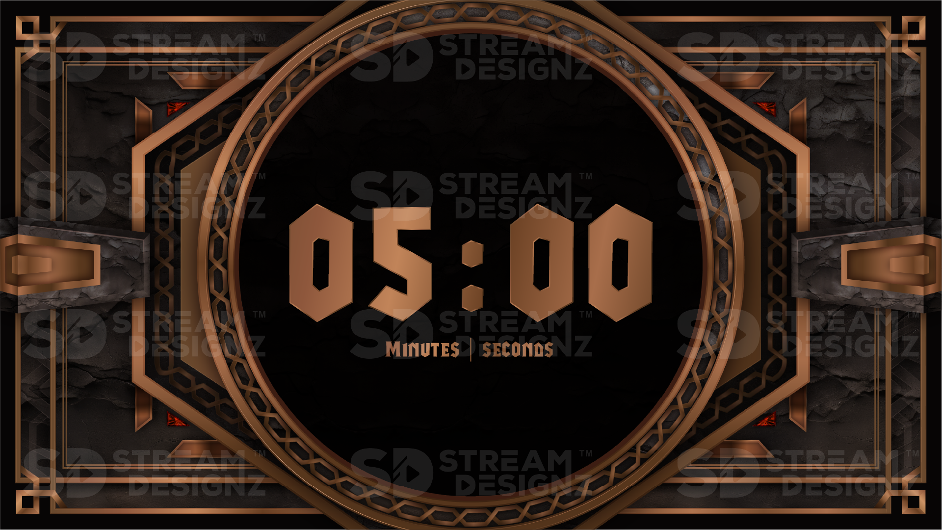 5 minute countdown timer thumbnail wrath stream designz