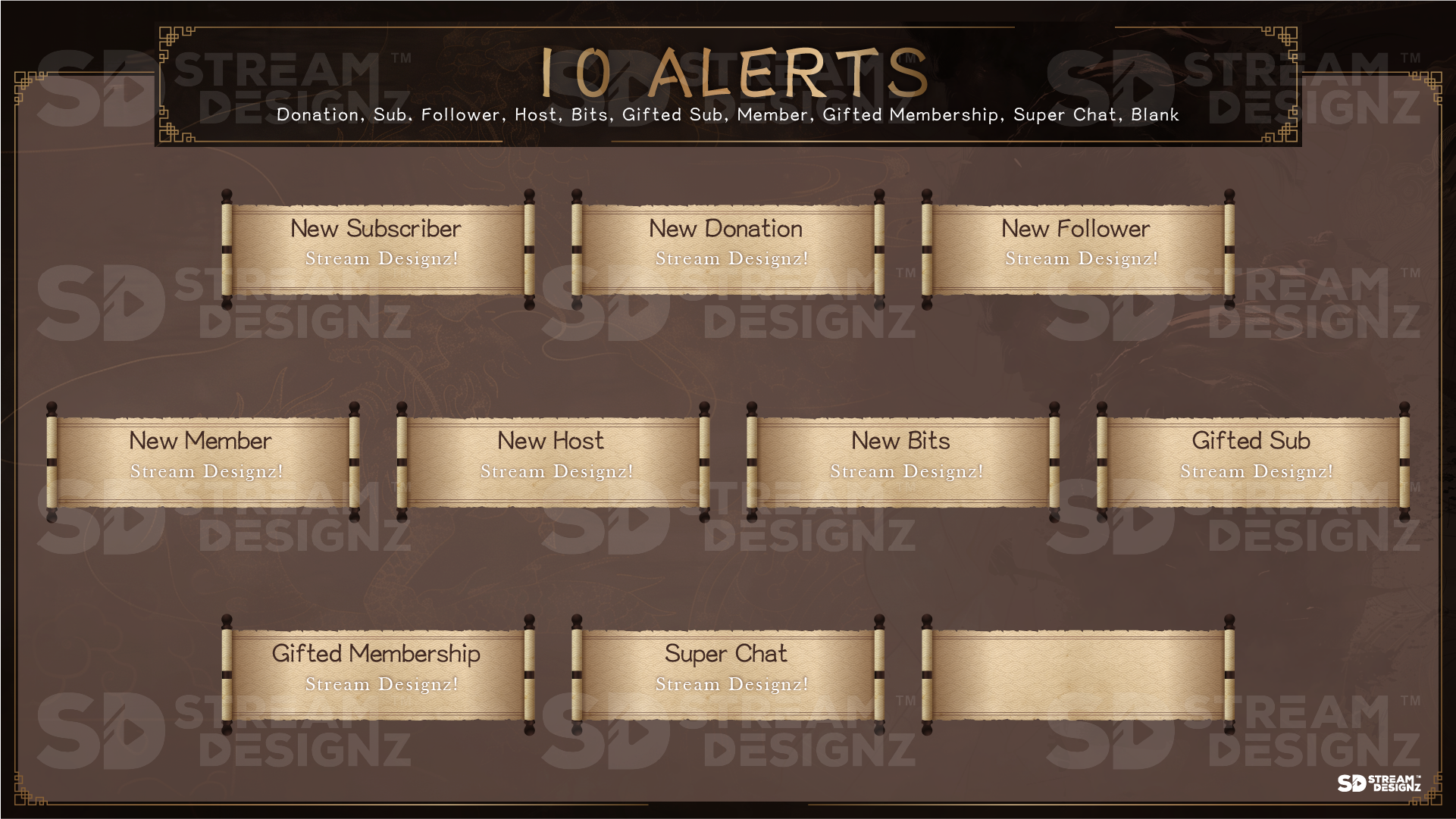 animated stream alerts 10 alerts eternal stream designz