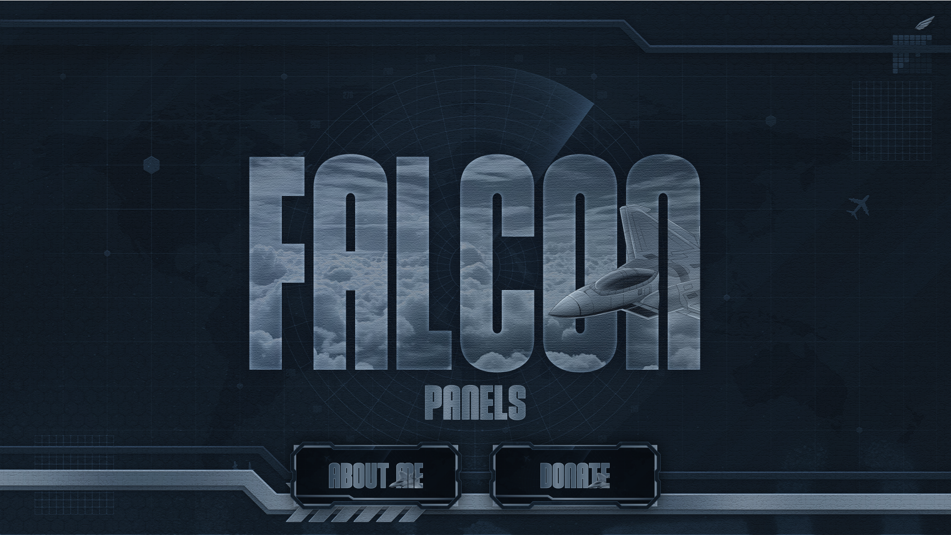 Twitch panels thumbnail falcon stream designz