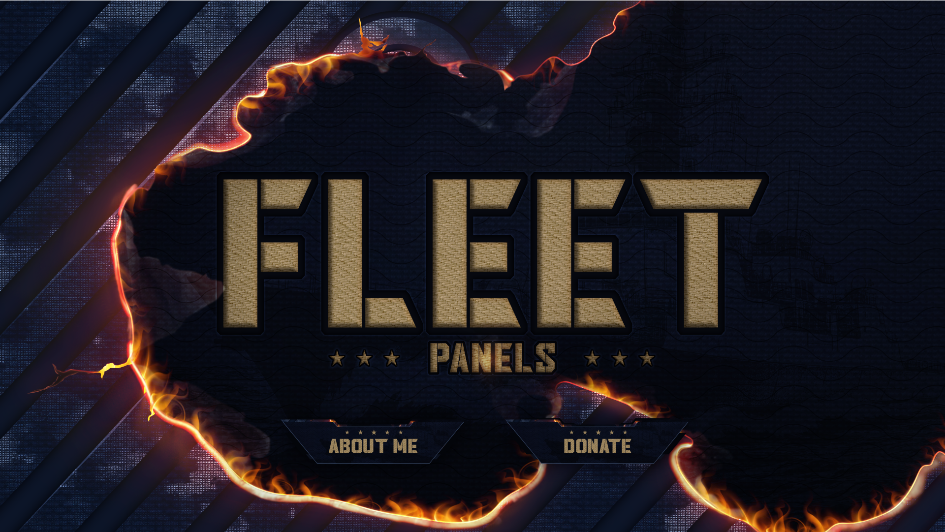 Twitch panels thumbnail fleet stream designz