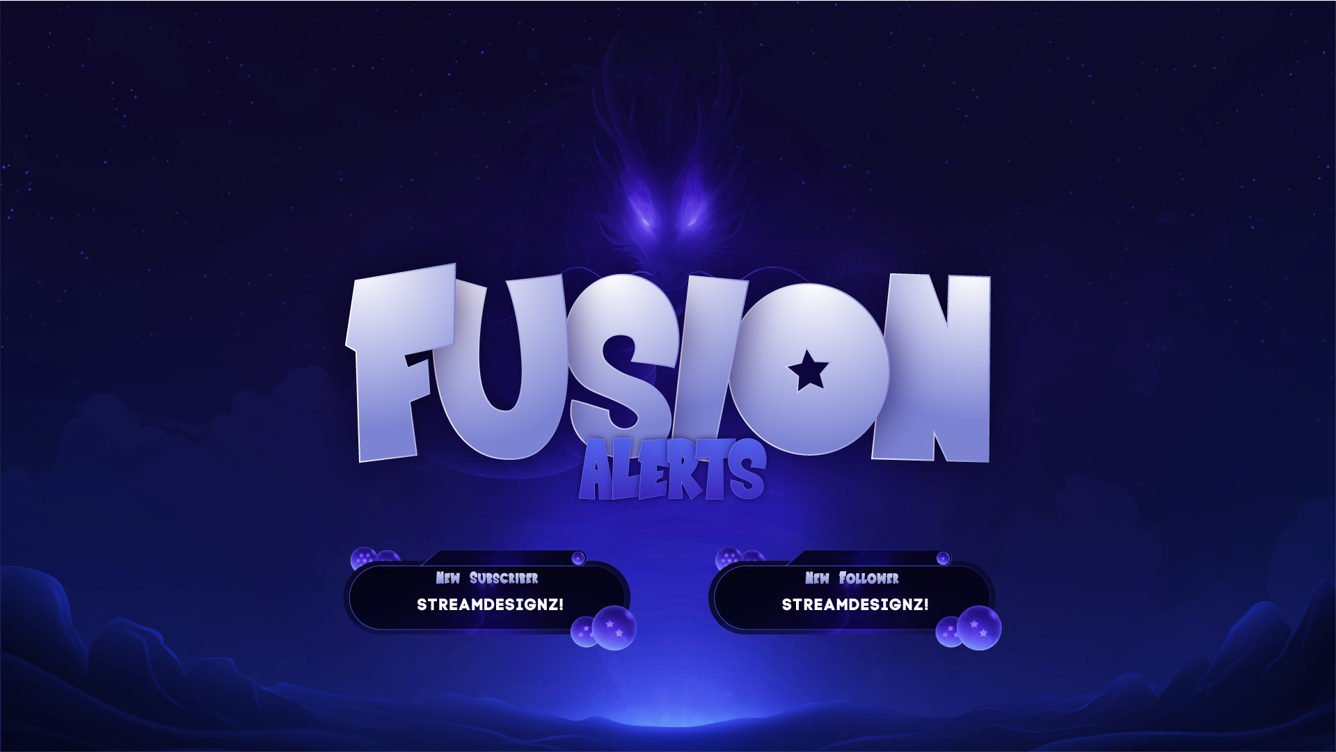 Animated stream alerts thumbnail fusion stream designz