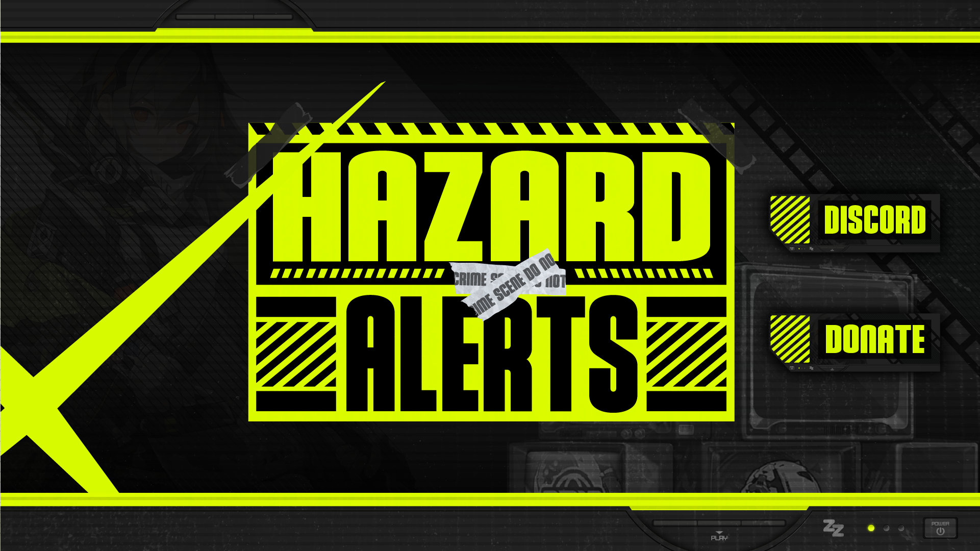 Animated stream alerts thumbnail hazard stream designz