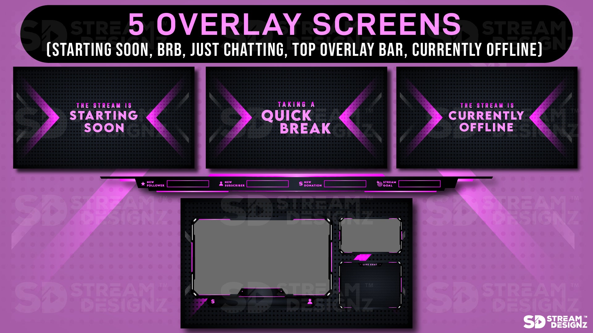The Ultimate Stream Bundle - "Pink Fury"