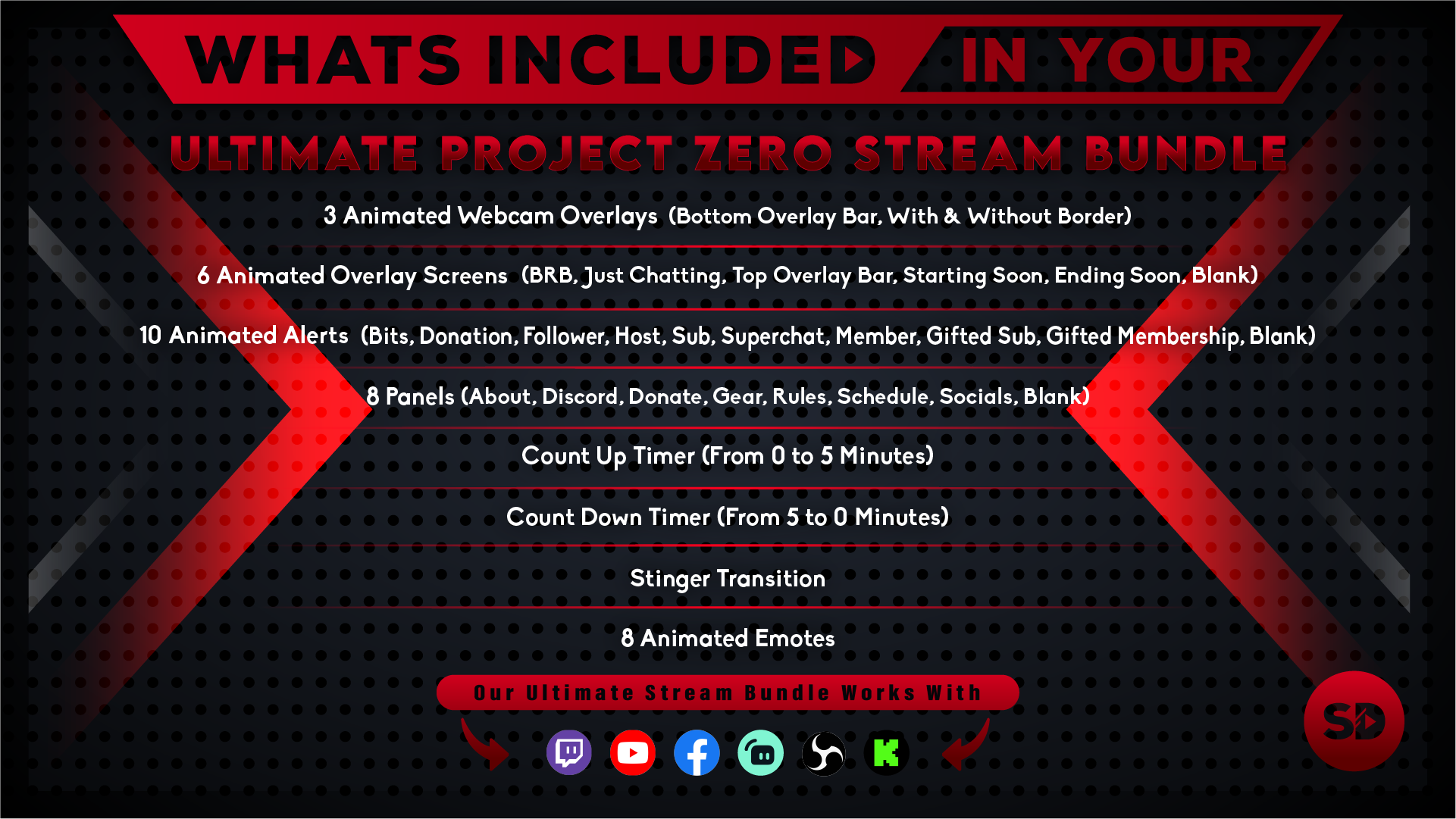 ultimate stream bundle project zero whats included in your package stream designz