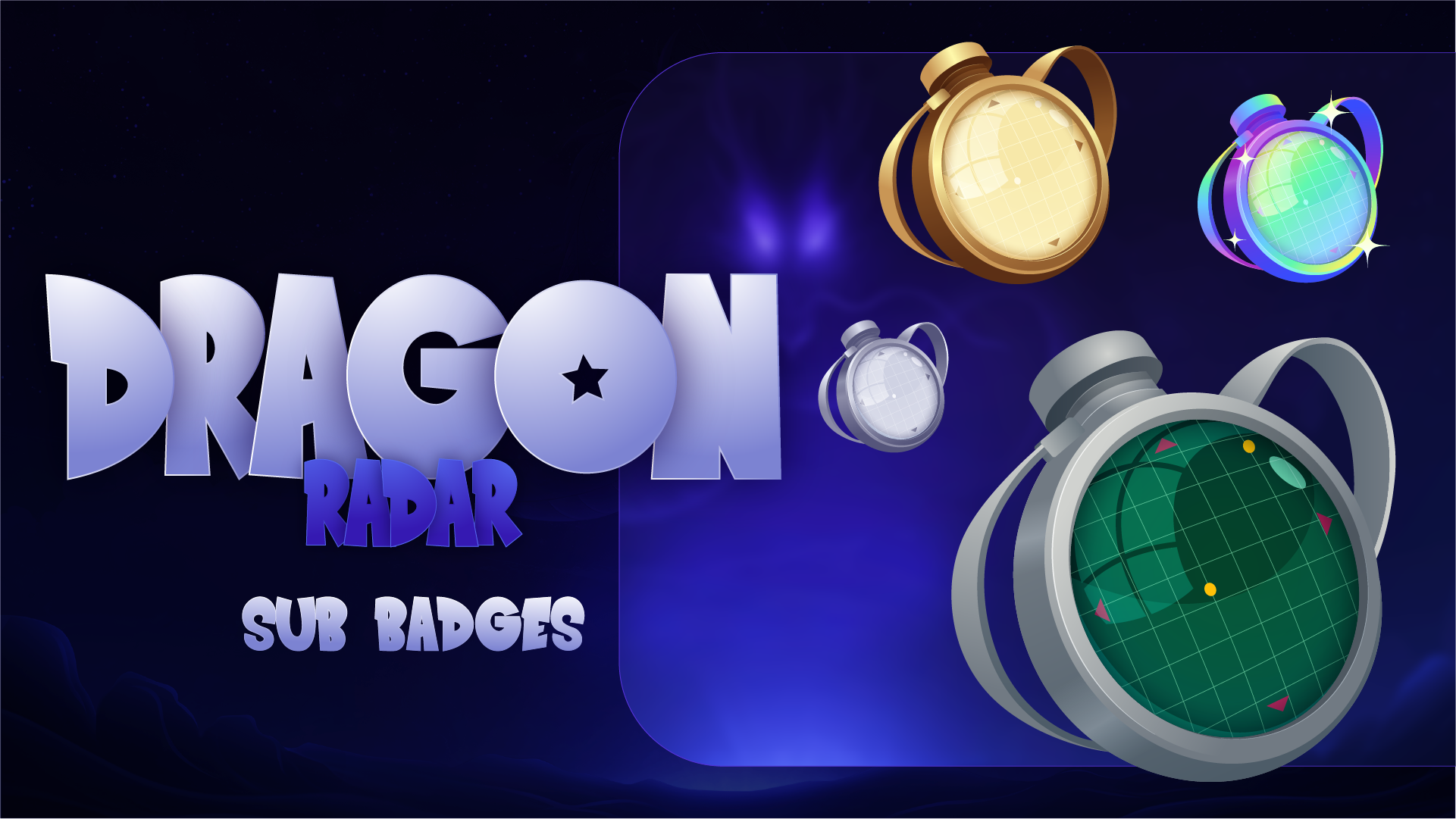 6 pack sub badges thumbnail dragon radar stream designz