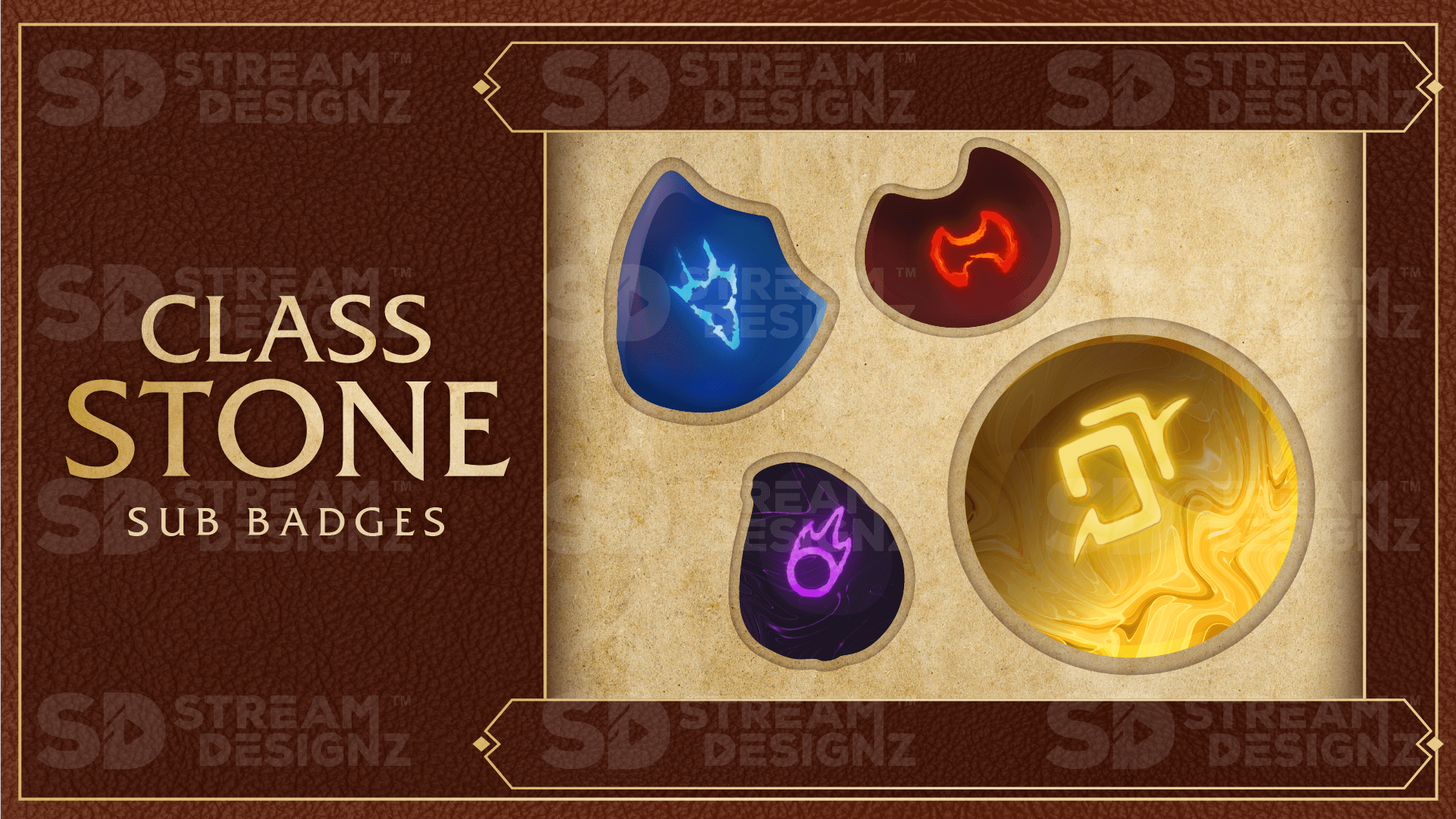 6 pack sub badges thumbnail class stone stream designz