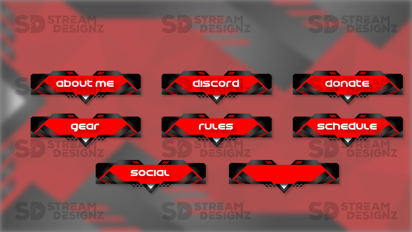 twitch panels velocity preview image stream designz