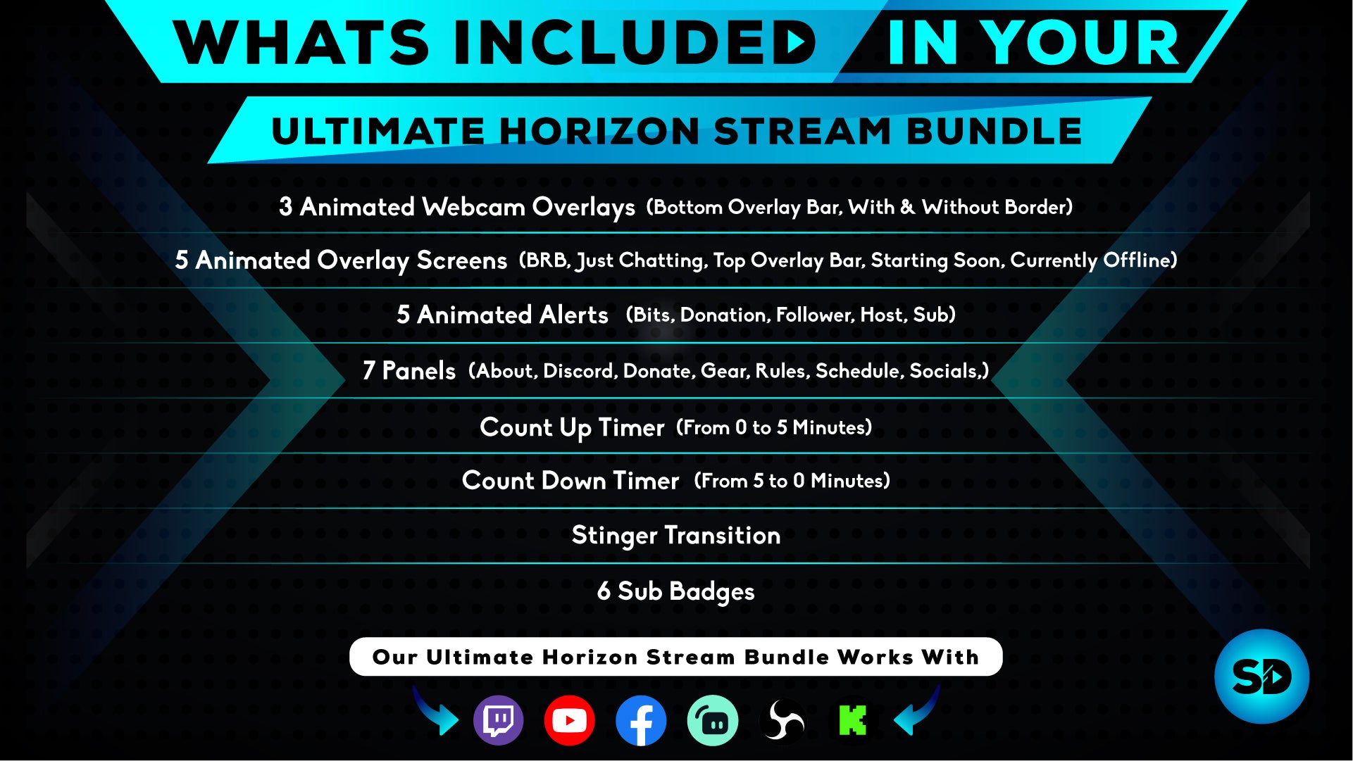 ultimate stream bundle horizon whats included in your package stream designz