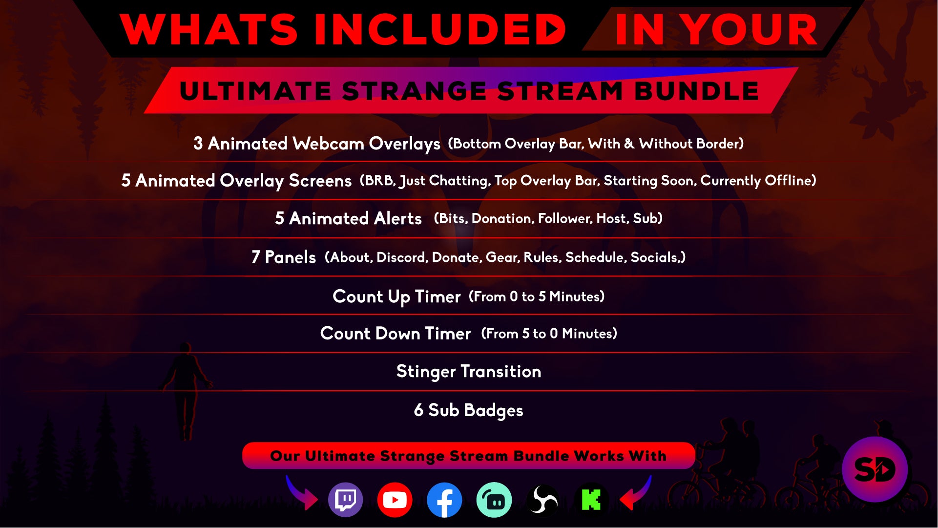 ultimate stream bundle strange whats included in your package stream designz
