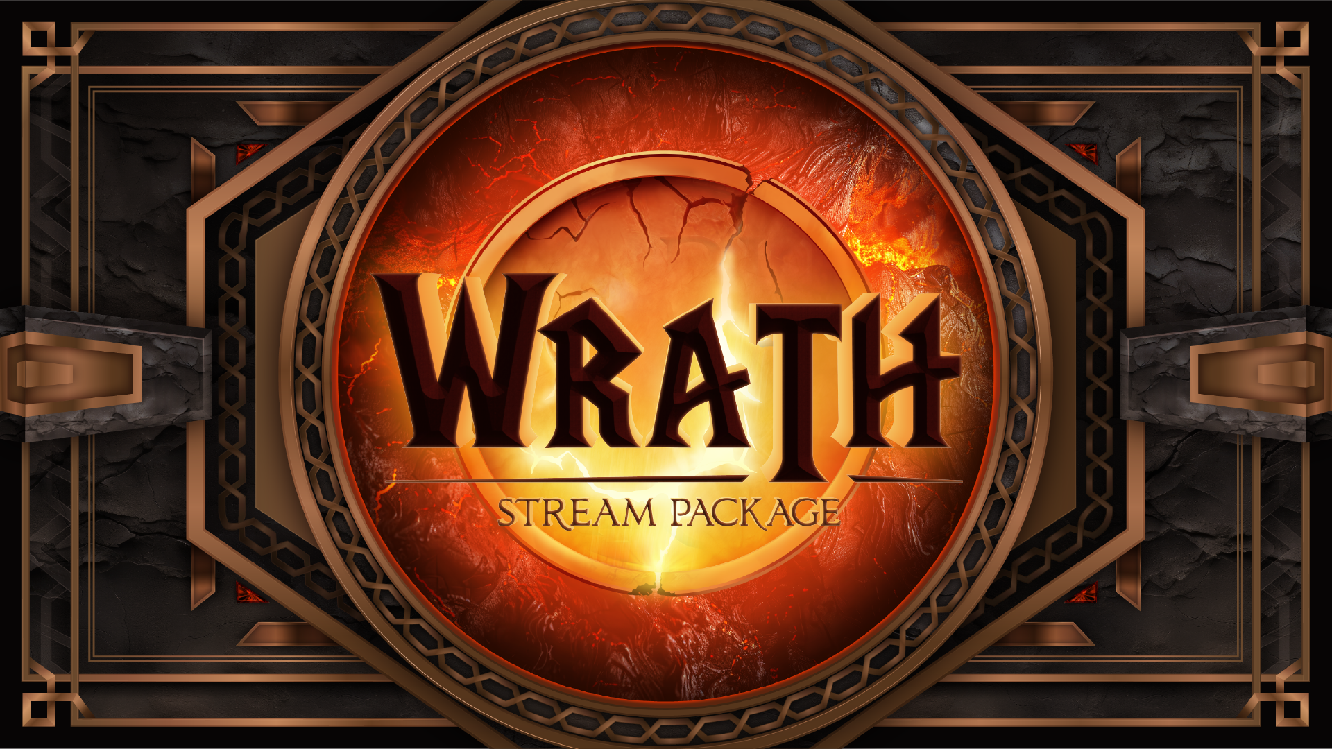 stream overlay package thumbnail wrath stream designz