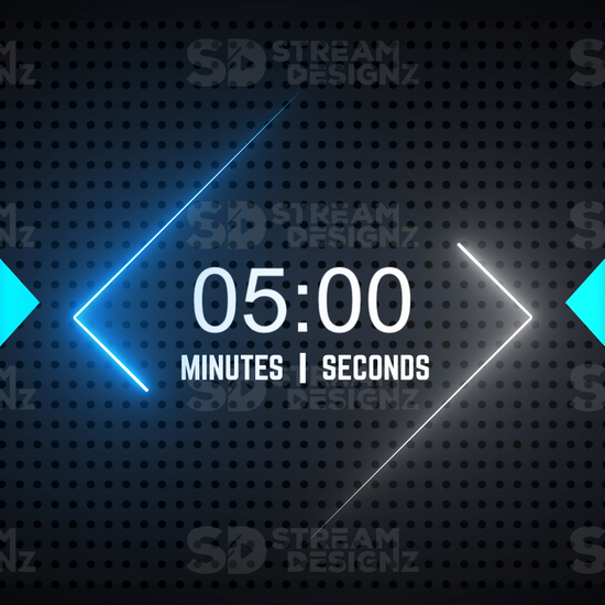 5 minute countdown timer horizon preview video stream designz
