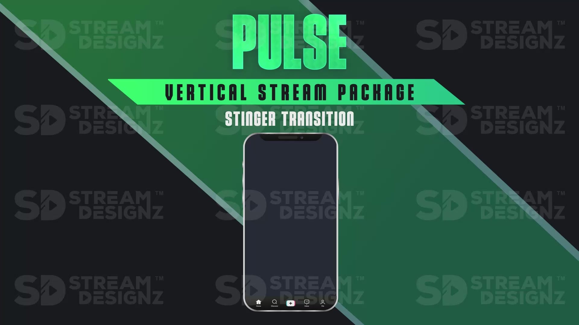 vertical stream overlay package stinger transition pulse stream designz