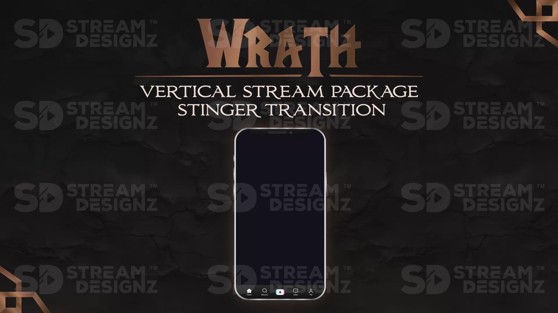 vertical stream overlay package stinger transition wrath stream designz