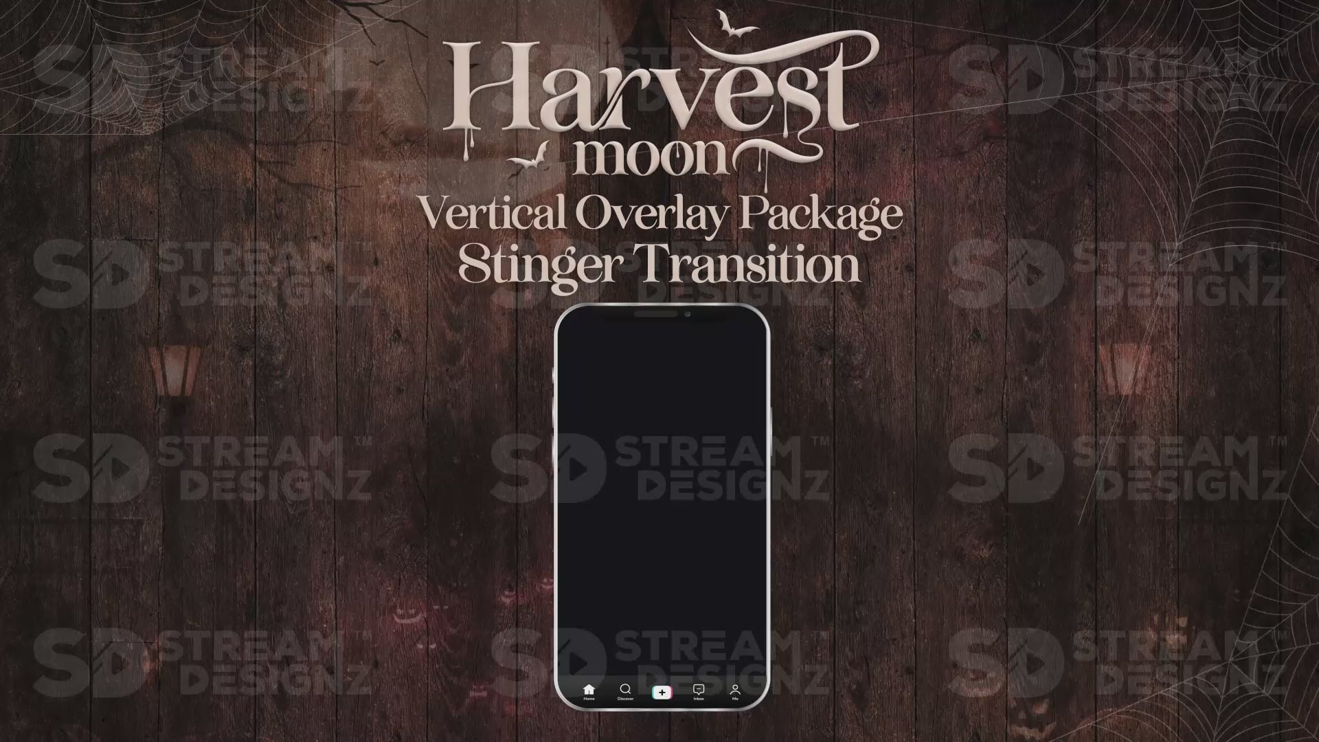 vertical stream overlay package stinger harvest moon stream designz