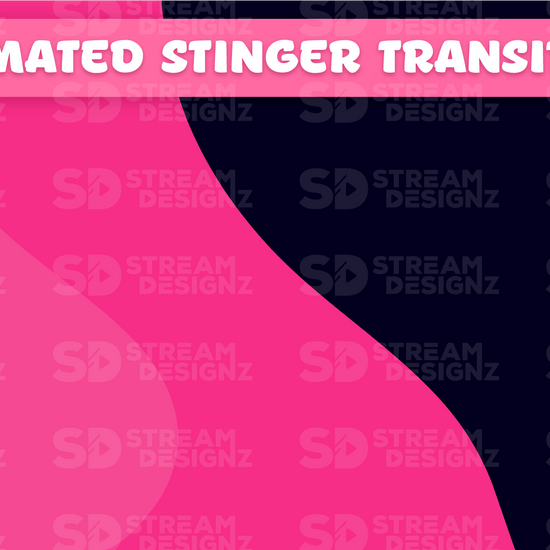 Ultimate stream package stinger transition sakura chill stream designz