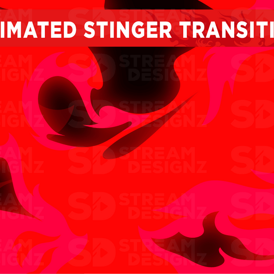 Stinger transition preview video katana stream designz