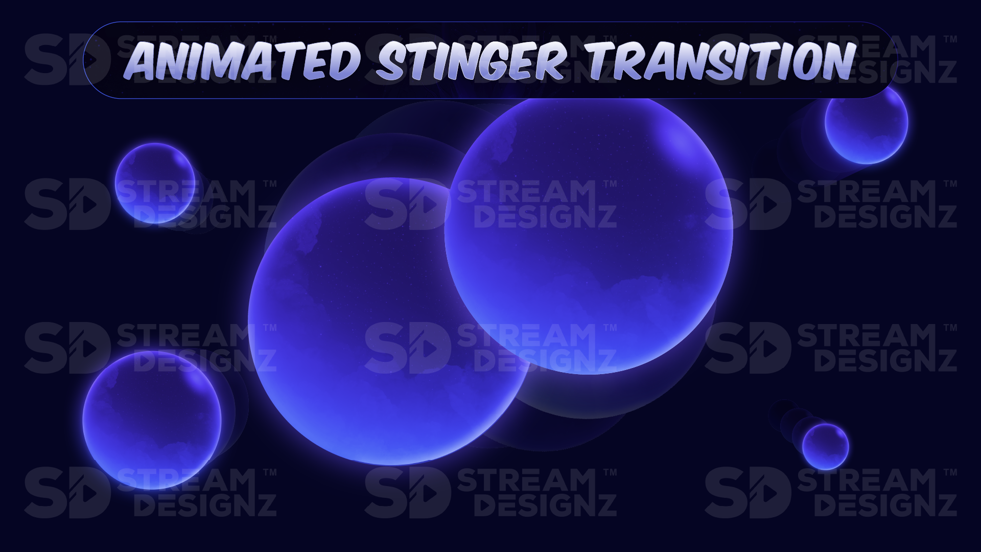 animated stinger transition preview video spark stream designz