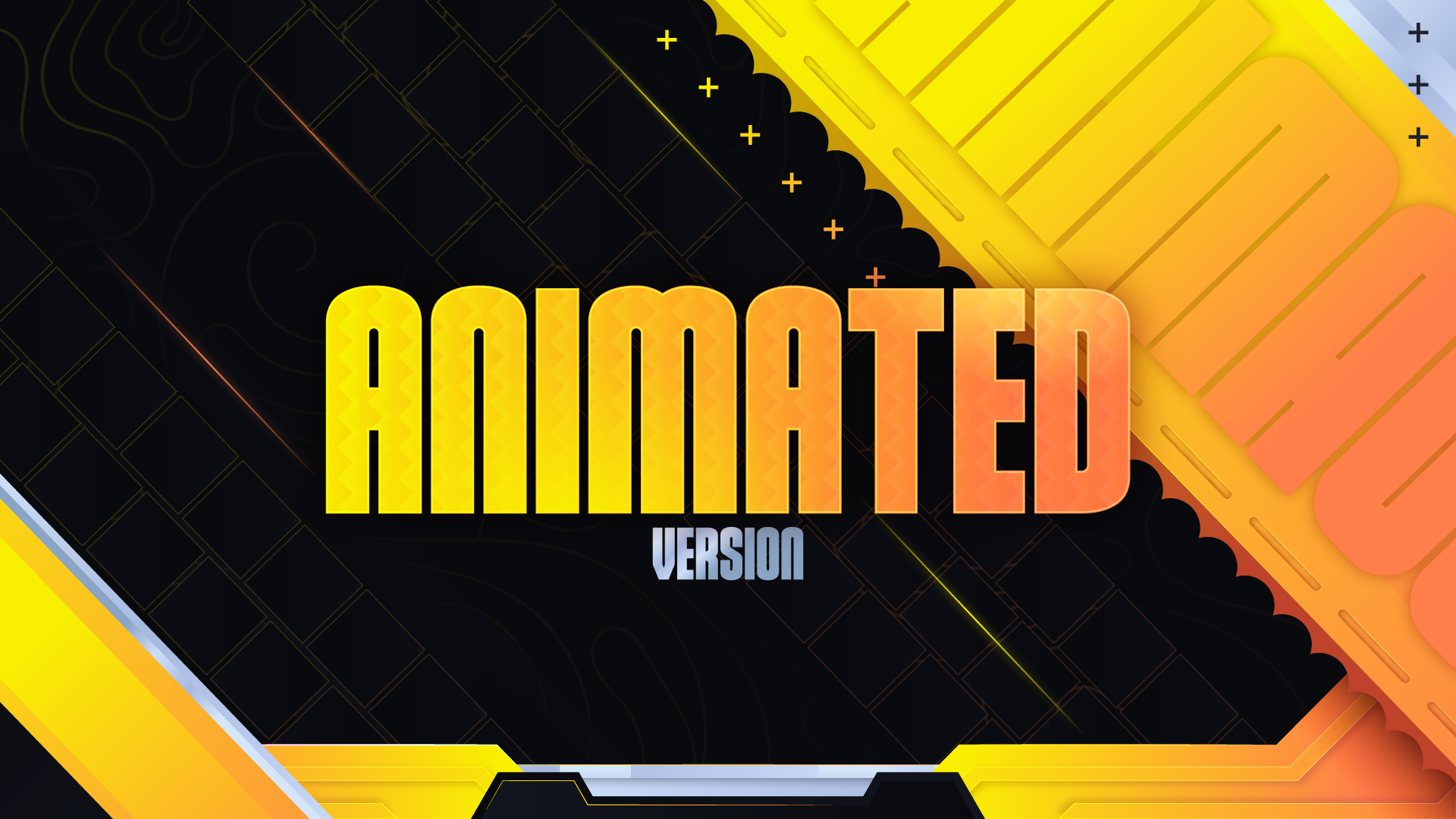 animated stream overlay package promo video solaris stream designz