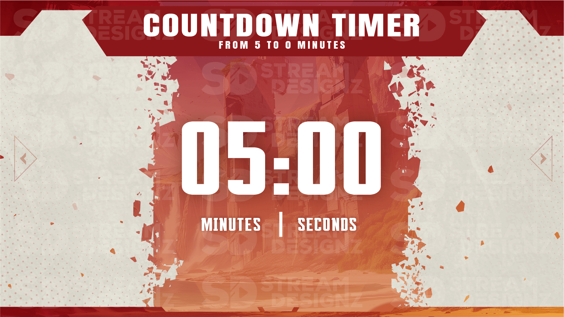 5 minute countdown timer preview video legends stream designz