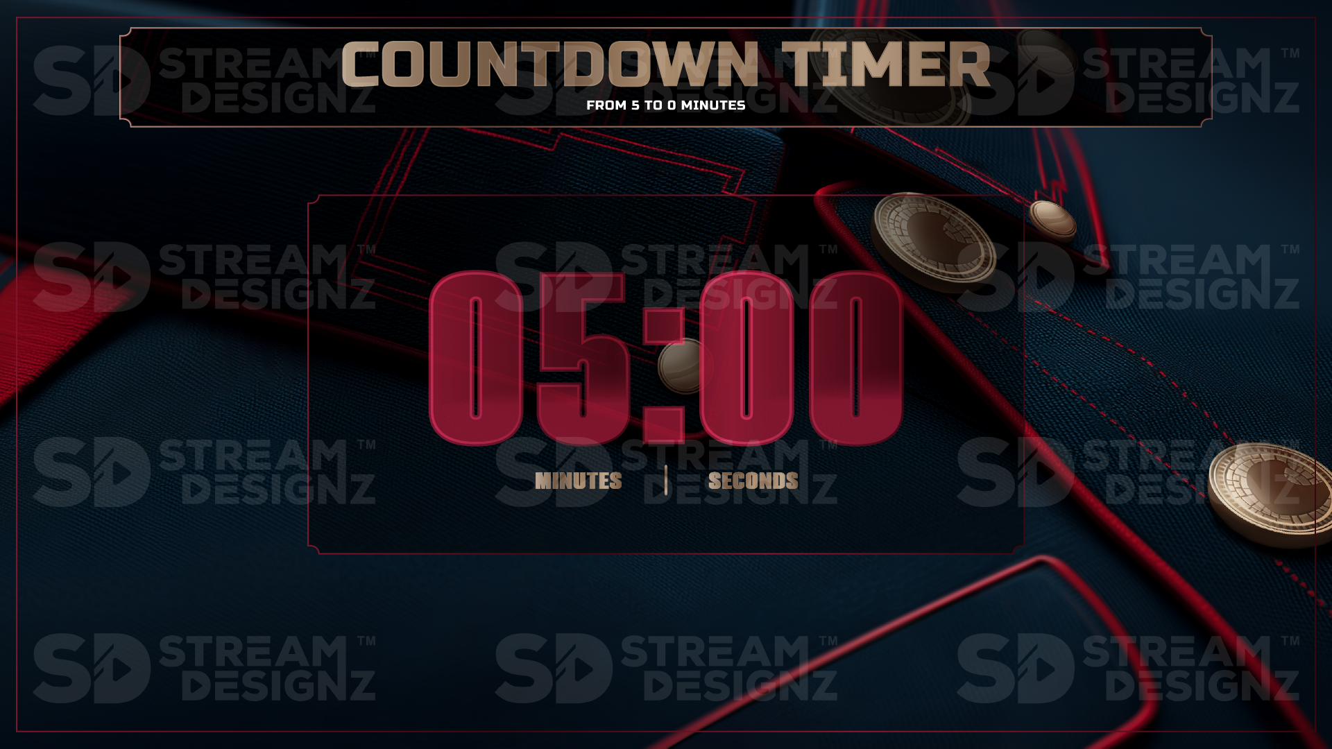 5 minute countdown timer preview video valor stream designz