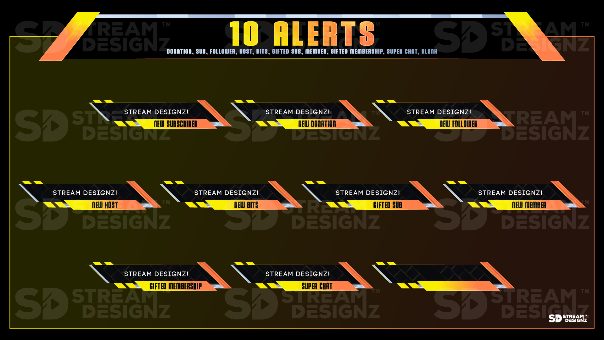 animated stream alerts preview video solaris stream designz