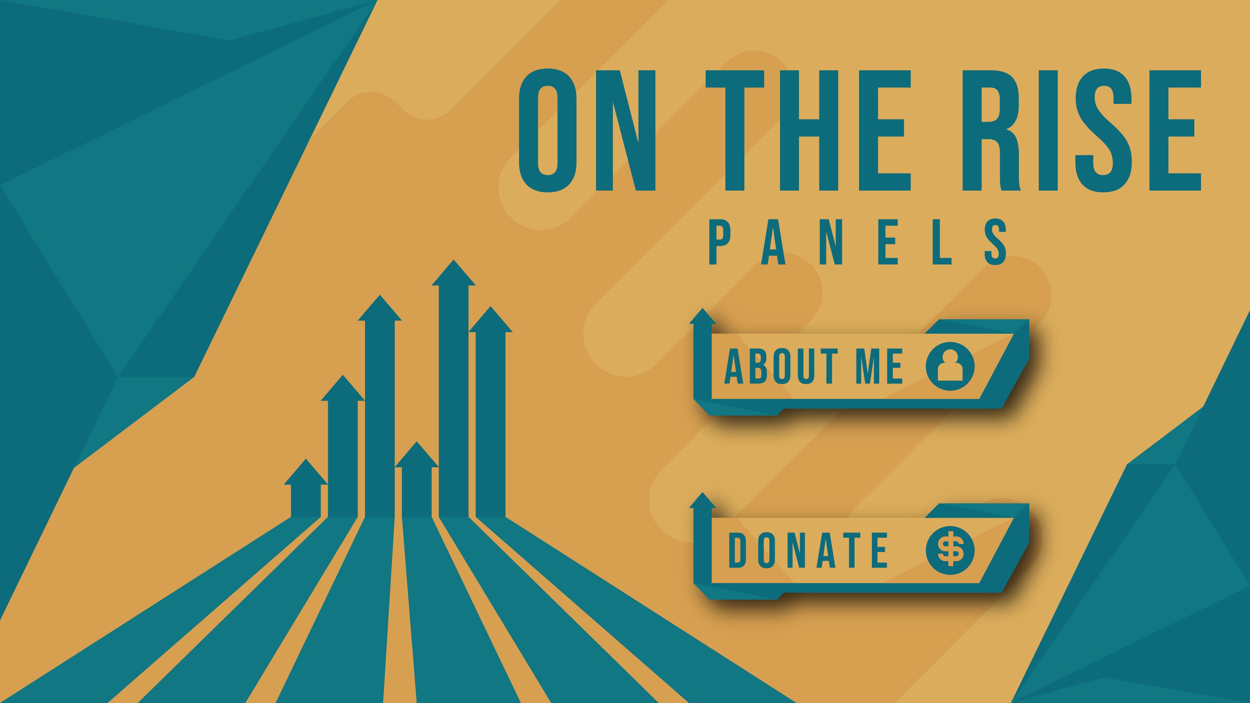 Twitch panels on the rise thumbnail stream designz