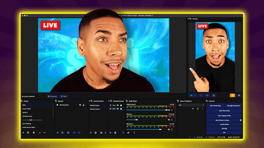 How to Stream to Twitch & YouTube Shorts Using OBS