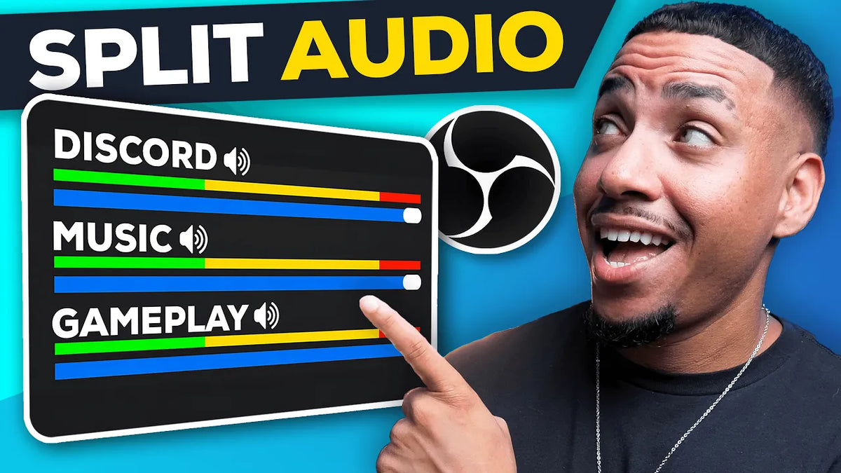 How to Split Audio in OBS: Mic, Game, Discord & Music (Full Guide)