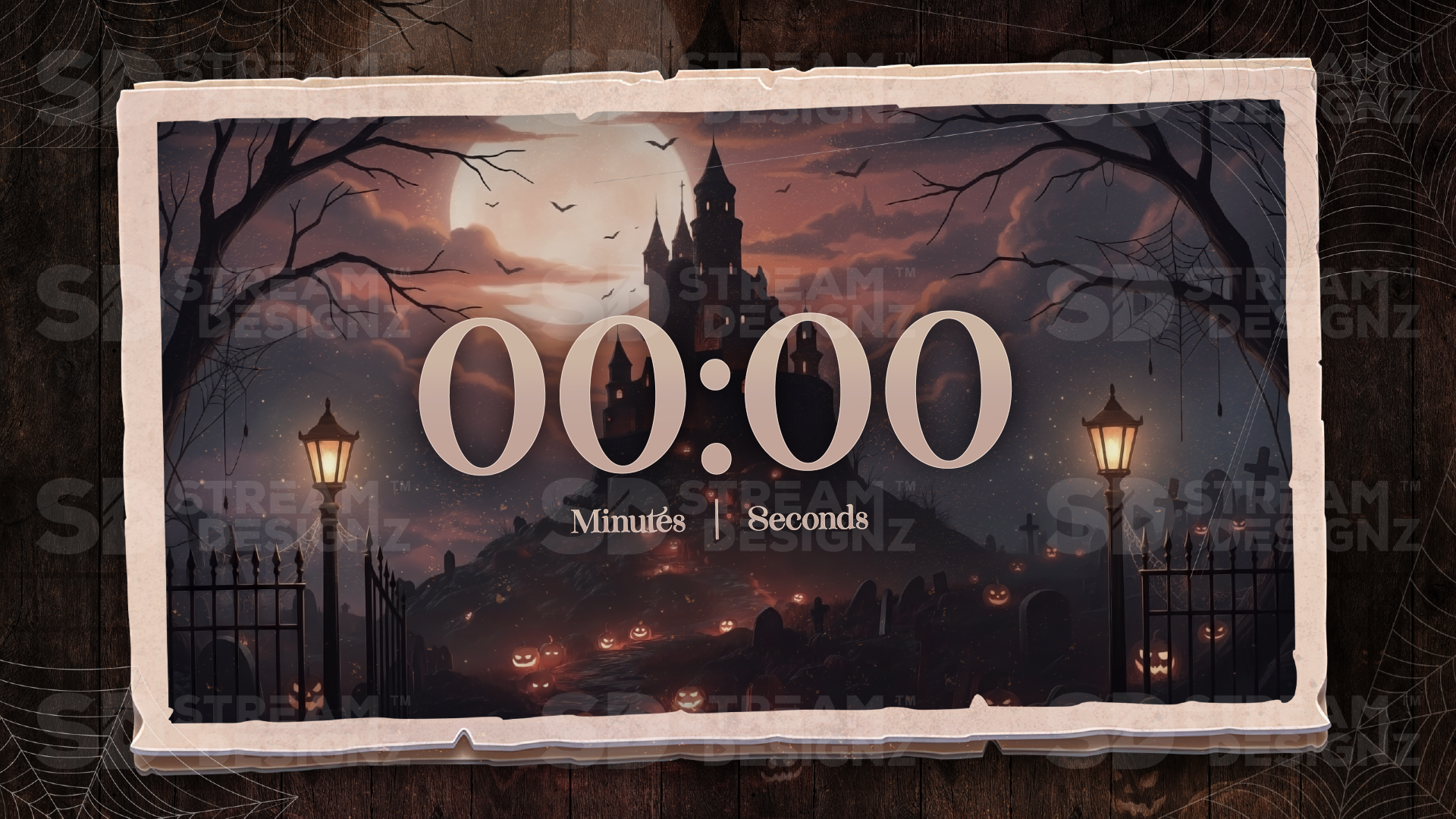 5 minute count up timer thumbnail harvest moon stream designz