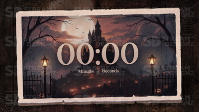 5 minute count up timer thumbnail harvest moon stream designz