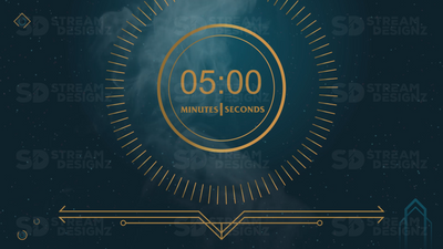 5 minute countdown timer area of effect thumbnail stream designz