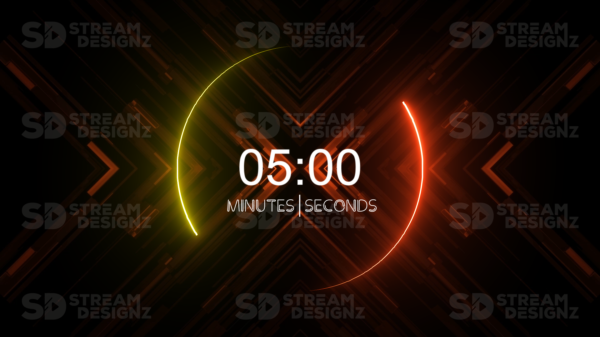 5 minute countdown timer blaze thumbnail stream designz