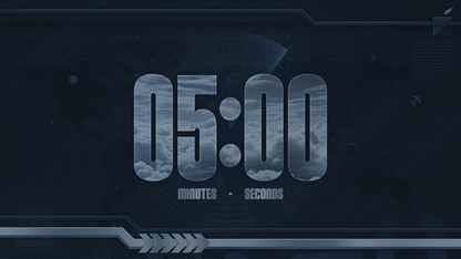 5 minute countdown timer thumbnail falcon stream designz