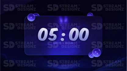 5 minute countdown timer thumbnail fusion stream designz