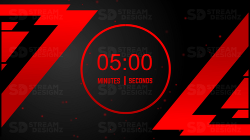 Stream Countdown Timer Overlay - Rogue | Stream Designz