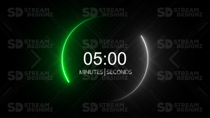 5 minute countdown timer vortex thumbnail stream designz