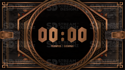 5 minute count up timer thumbnail wrath stream designz