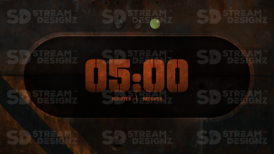 5 minute countdown timer thumbnail taskforce stream designz