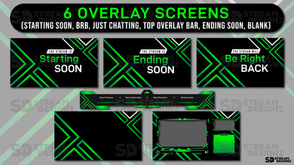 green lantern overlay screens preview image stream designz