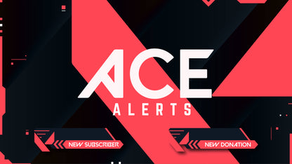 Animated Stream Alerts - "Ace"