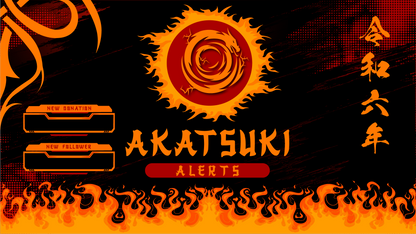 Animated stream alerts akatsuki thumbnail stream designz