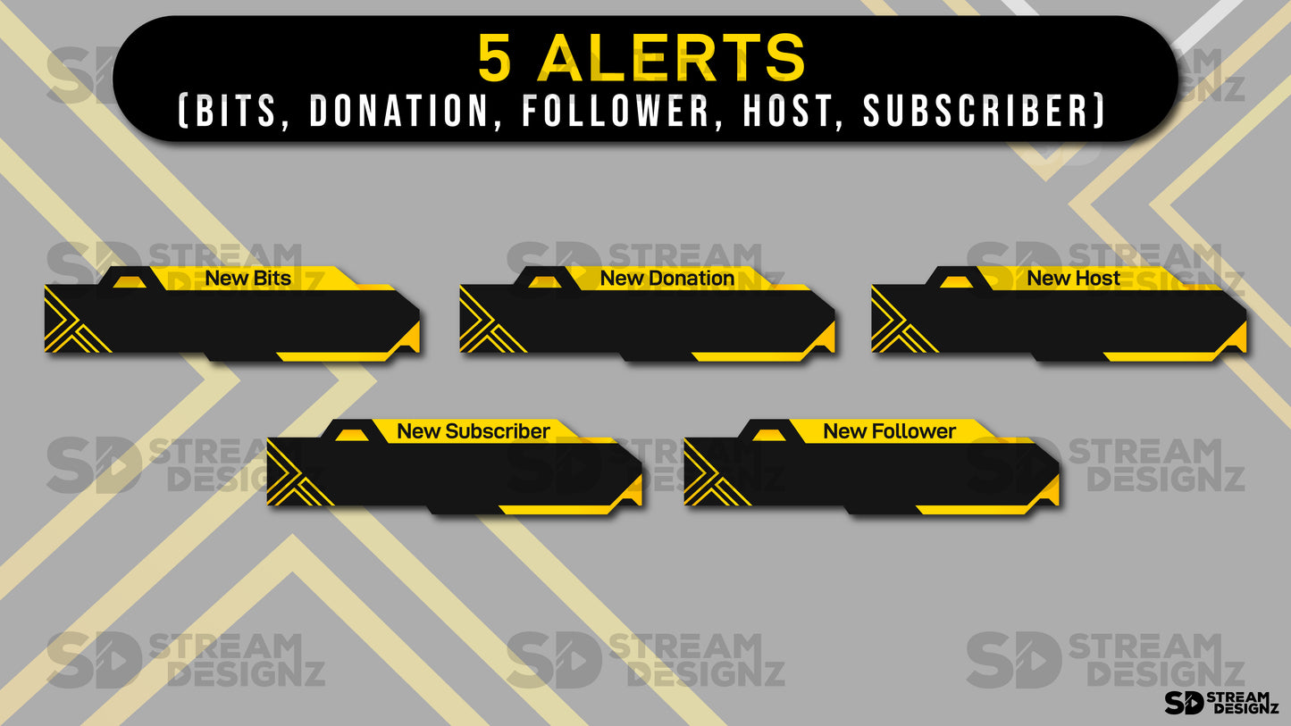 Stream Overlay Package - "Lux"