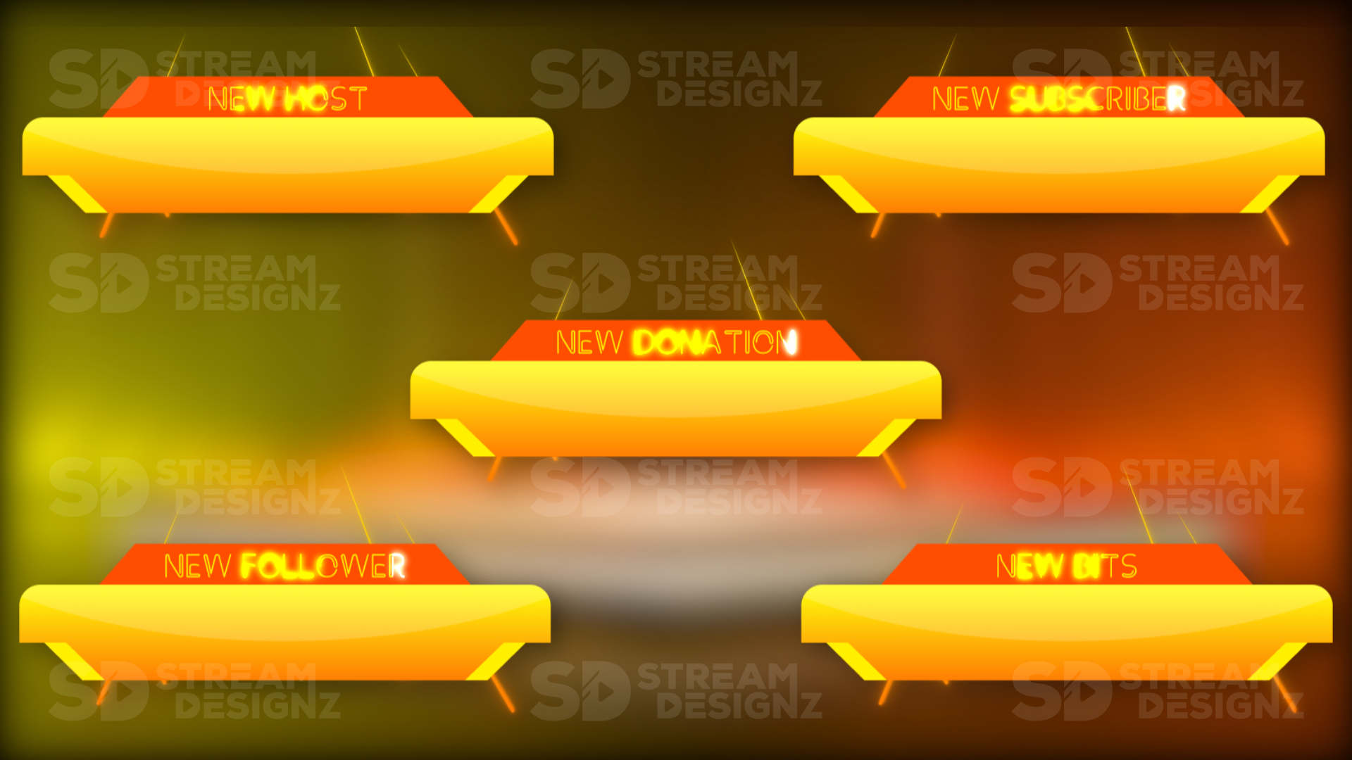 Animated stream alerts blaze thumbnail stream designz