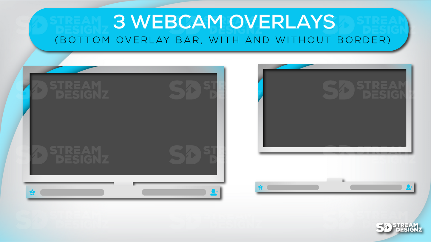 ultimate stream bundle arctic 3 webcam overlays stream designz