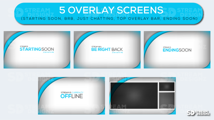 ultimate stream bundle arctic 5 overlay screens stream designz