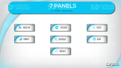 ultimate stream bundle arctic 7 panels stream designz