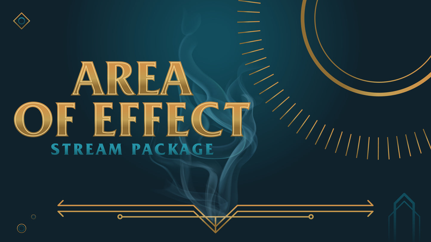 animated stream overlay package area of effect thumbnail stream designz