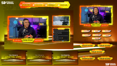 stream overlay package feature image blaze stream designz